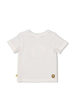 Feetje Baby Feetje - T-shirt - front print - Checkmate - offwhite - 51700888