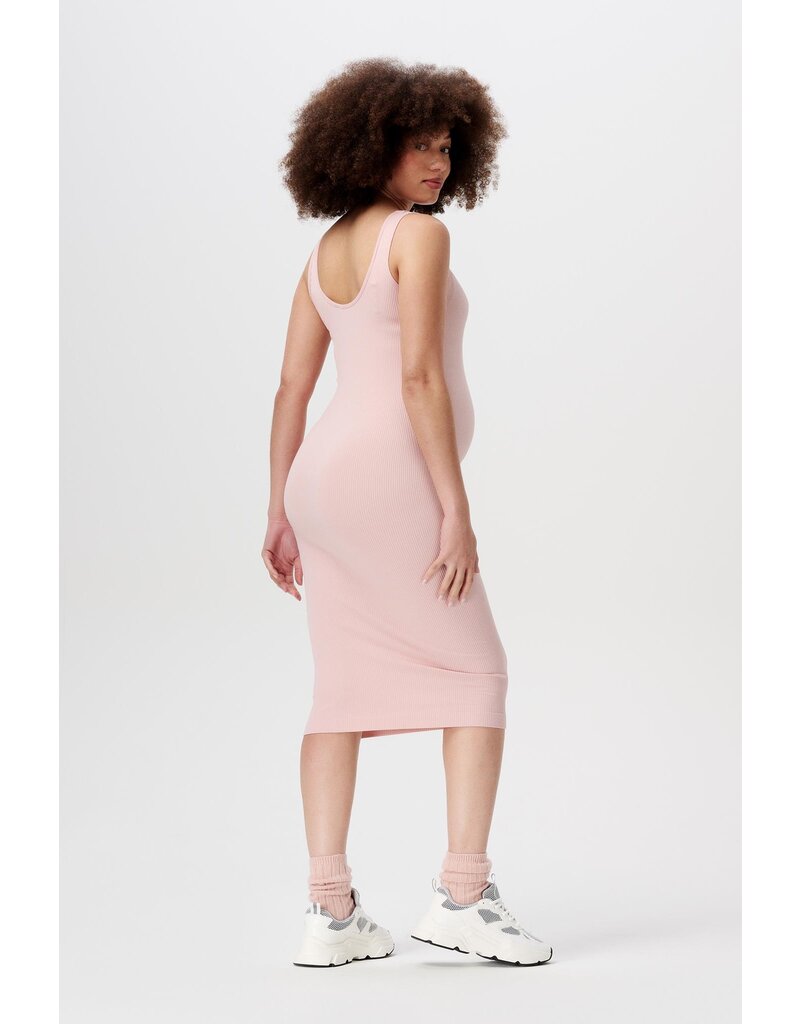 Noppies Noppies jurk - Noemi - seamless rib -  pale mauve 30N0410 P595