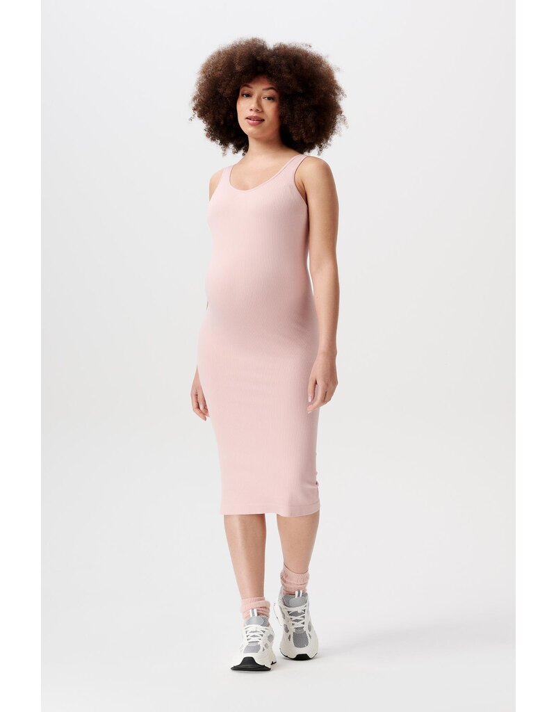 Noppies Noppies jurk - Noemi - seamless rib -  pale mauve 30N0410 P595