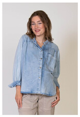 Love2Wait Love2Wait Blouse Denim - light blue C241009 020