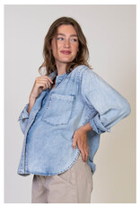 Love2Wait Love2Wait Blouse Denim - light blue C241009 020