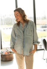 Love2Wait Love2Wait Blouse Denim - light blue C241009 020