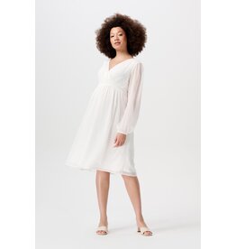 Noppies Noppies zwangerschap - jurk - Jaya - Cream white