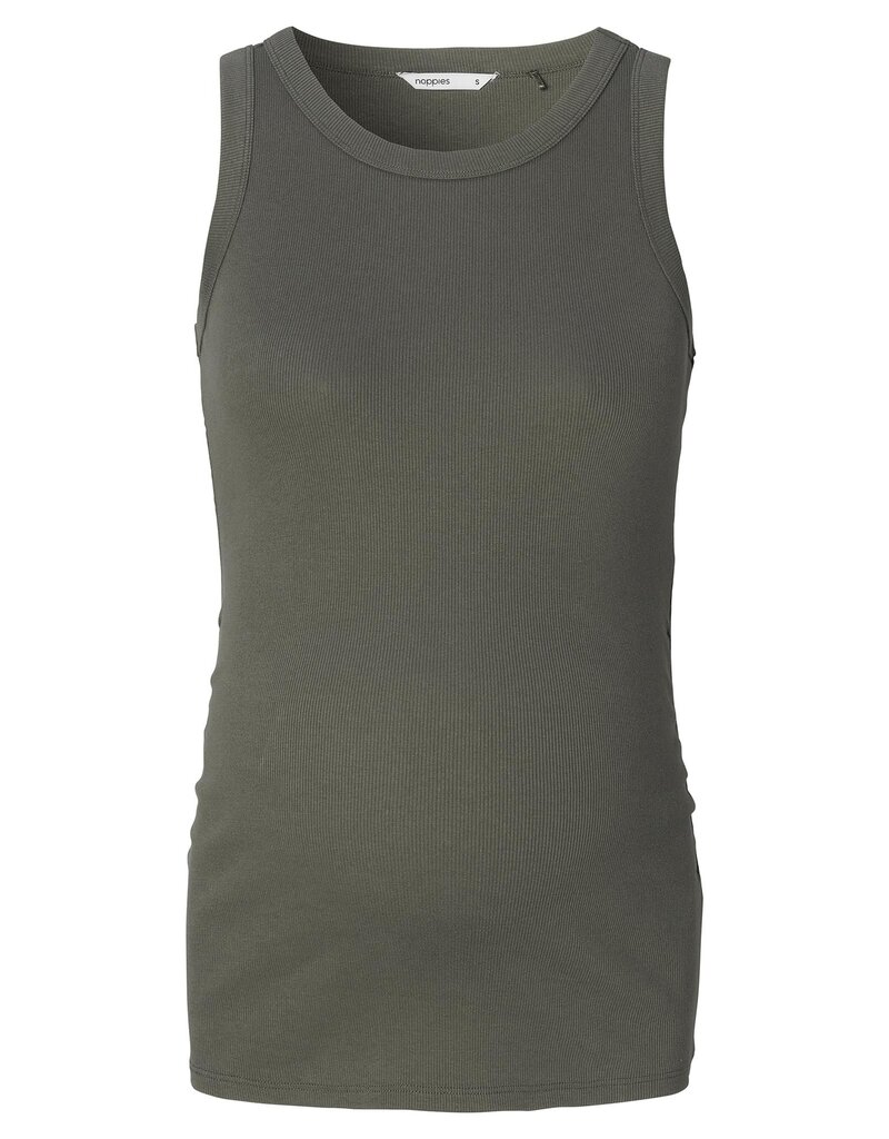 Noppies Noppies Kaysa - rib - Tanktop - Olive - 40N0011 P627