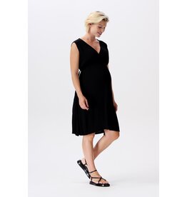 Noppies Noppies zwangerschap & voeding- jurk - Lan - zwart