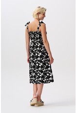 Noppies Noppies jurk - Han - nursing - Zwart AOP  - 4040413 N230