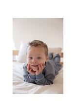 Feetje Baby Feetje Wafelpyjama - Ice Blue melange - 305616