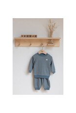 Feetje Baby Feetje Wafelpyjama - Ice Blue melange - 305616