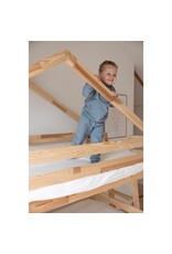 Feetje Baby Feetje Wafelpyjama - Ice Blue melange - 305616