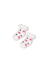 Feetje Baby Feetje meisjes Sok Offwhite - Midnight Flowers - 50400301