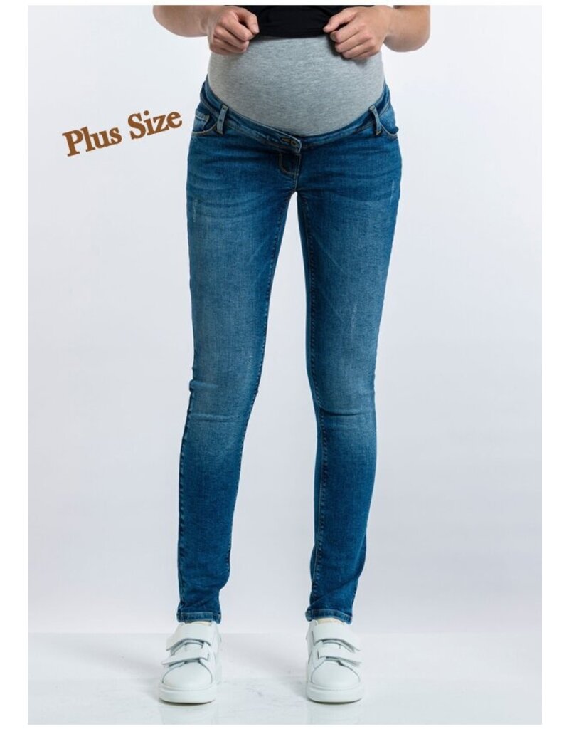 Love2Wait Love2Wait Skinny Jeans Plus size Sophia stone wash L32 B999023 021