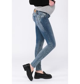 Love2Wait Love2Wait zwangerschapsjeans -sustainable- skinny - Stone Wash- L32