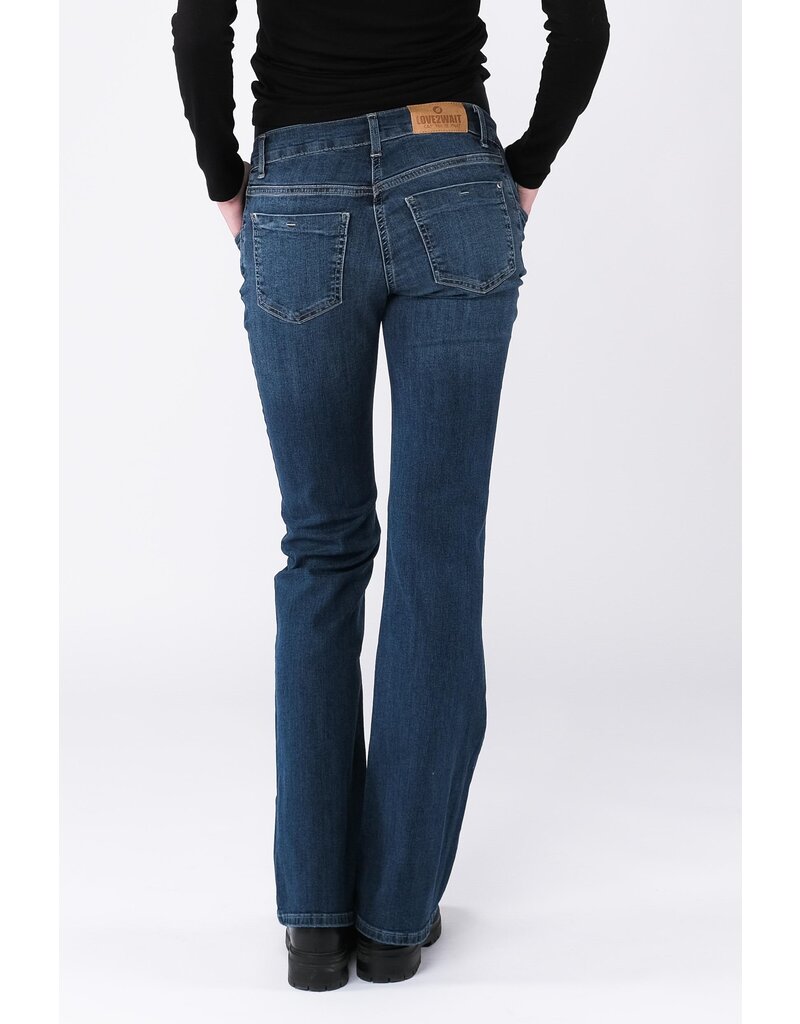 Love2Wait Love2Wait jeans Judy Flared Sustainable 32"stone B999029 021
