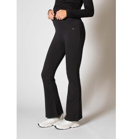 Love2Wait Love2Wait zwangerschap Legging flared zwart