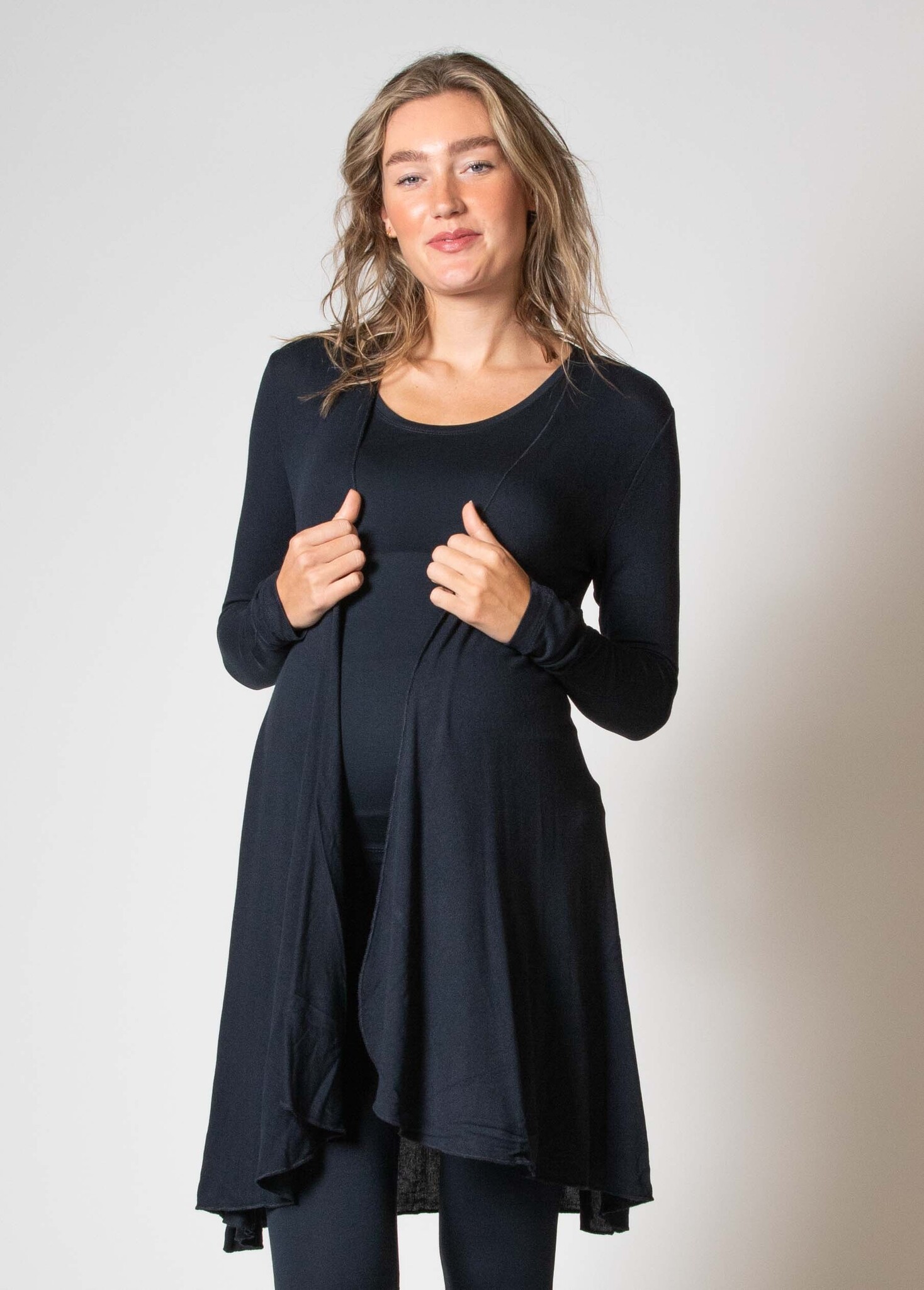 Love2Wait zwangerschap-vest donker blauw lang - Z.E.I. Lifestyle - Z.E Love2Wait zwangerschap-vest donker blauw lang - Z.E.I. Lifestyle - Z.E