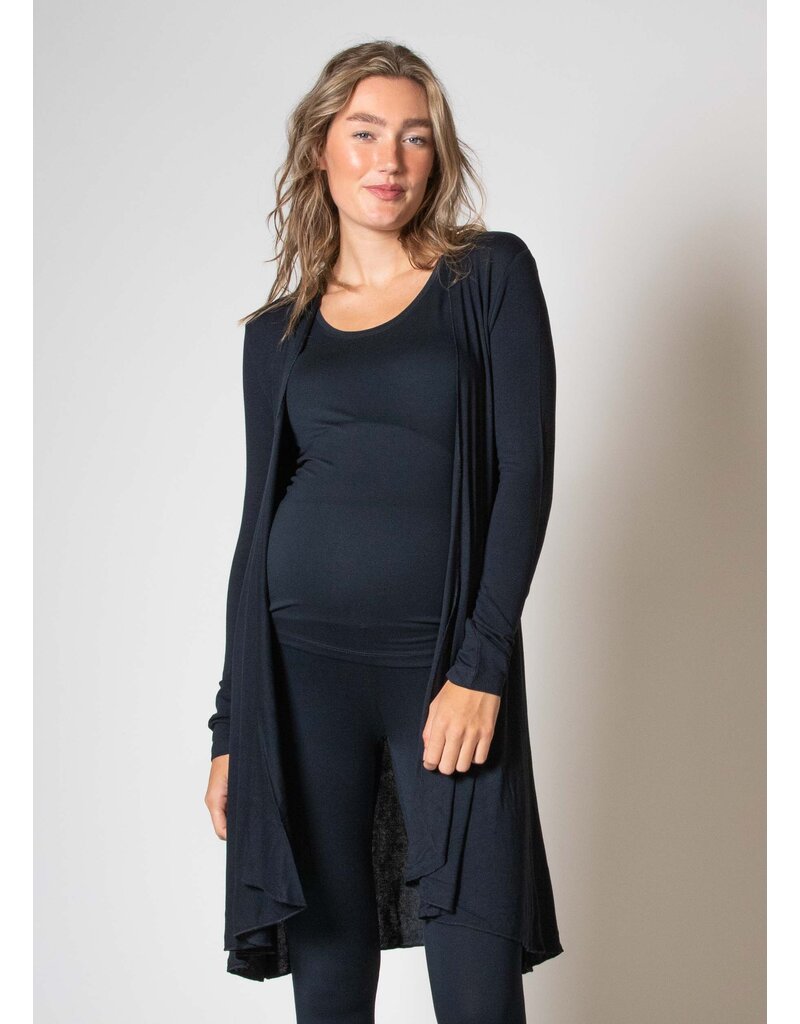 Love2Wait Love2Wait Vest / Cardigan donker blauw B999060 006