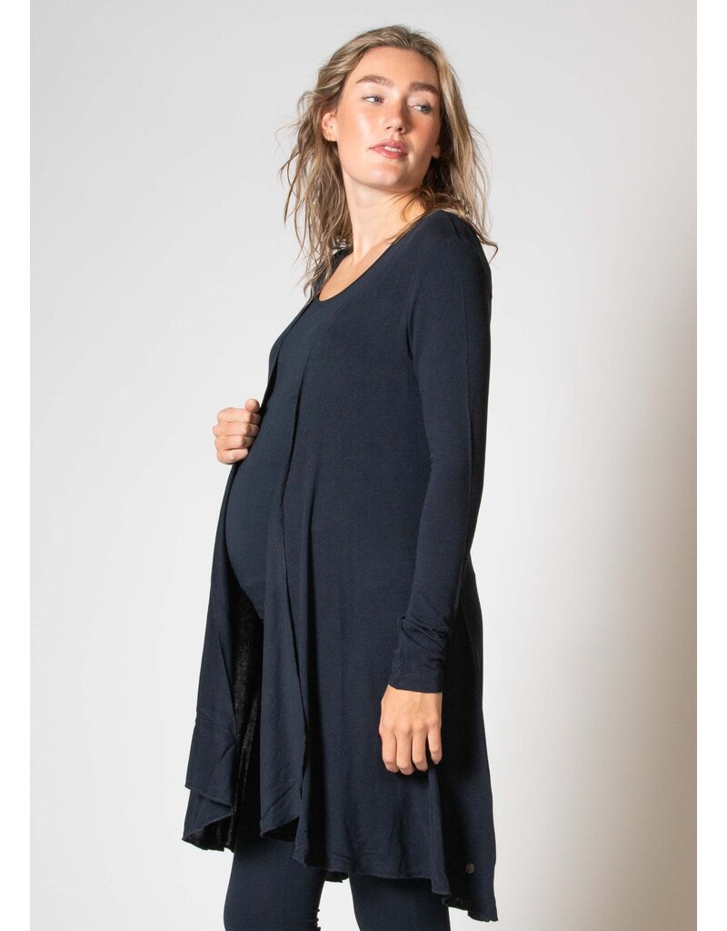 Love2Wait Love2Wait Vest / Cardigan donker blauw B999060 006