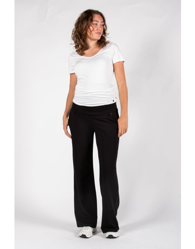 Love2Wait Love2Wait - Pants Wide Leg - Black B999079 - 004