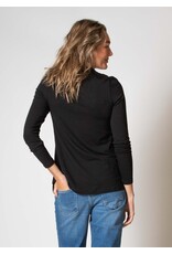 Love2Wait Love2Wait shirt met voedingsfunctie - kant -zwart B999101 004