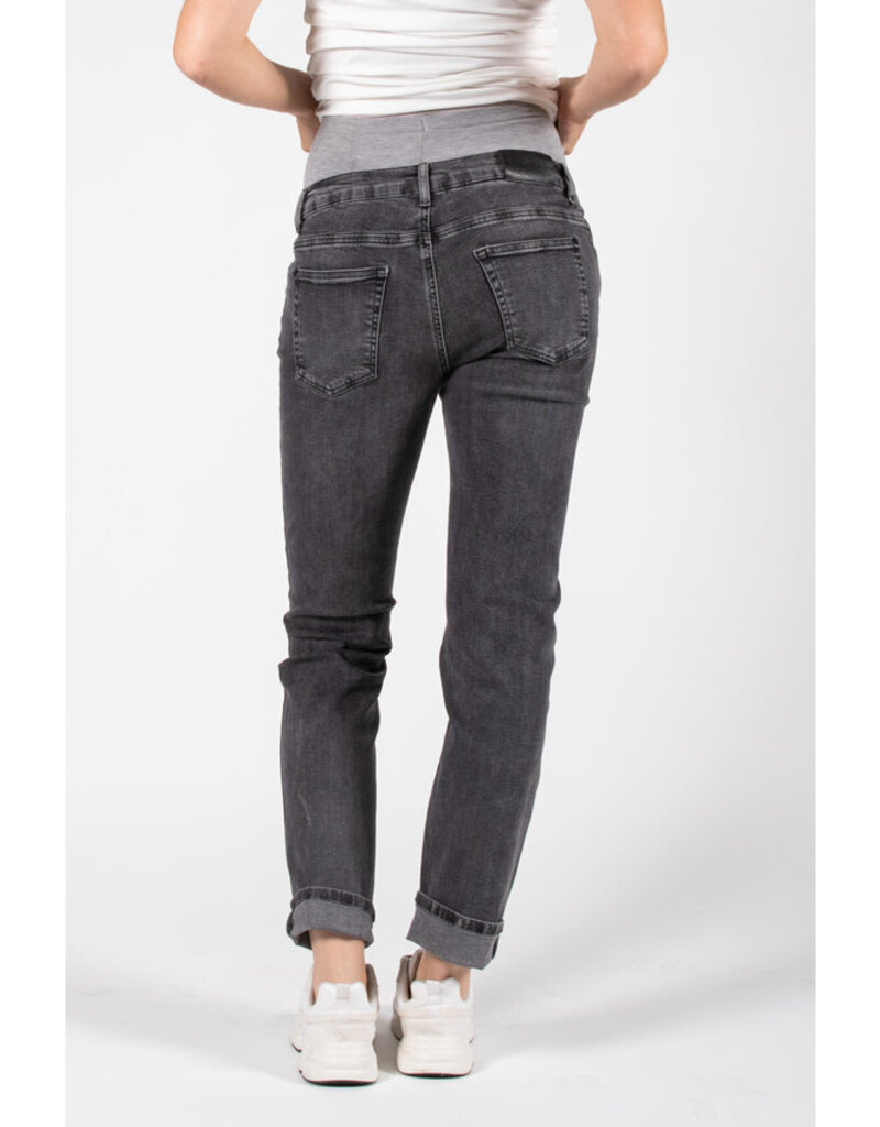 Love2Wait Love2Wait jeans Norah  mom fit - donker grijs - B999008 055