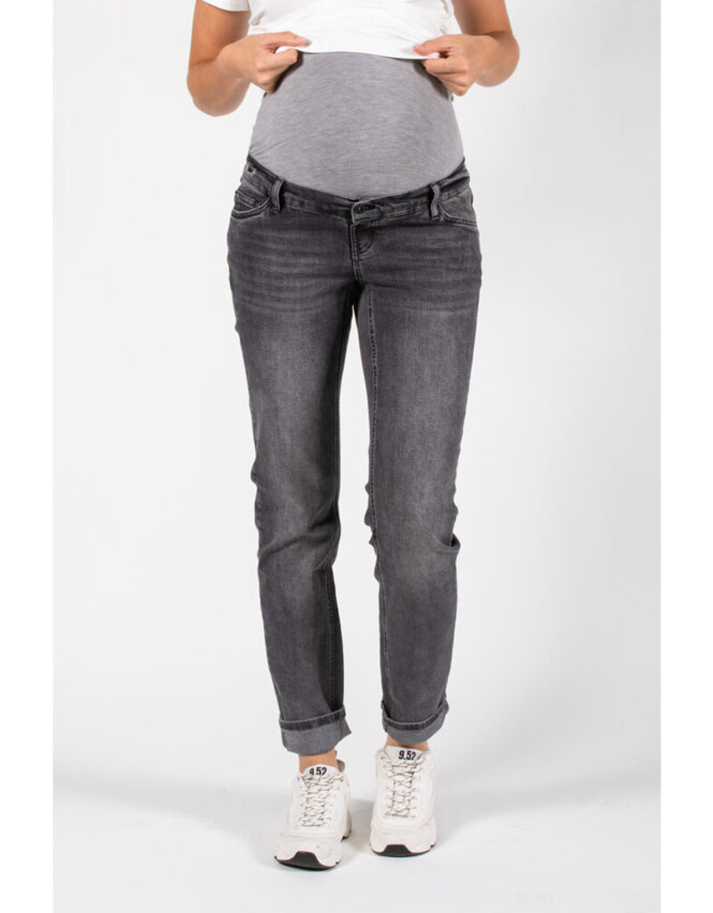 Love2Wait Love2Wait jeans Norah  mom fit - donker grijs - B999008 055