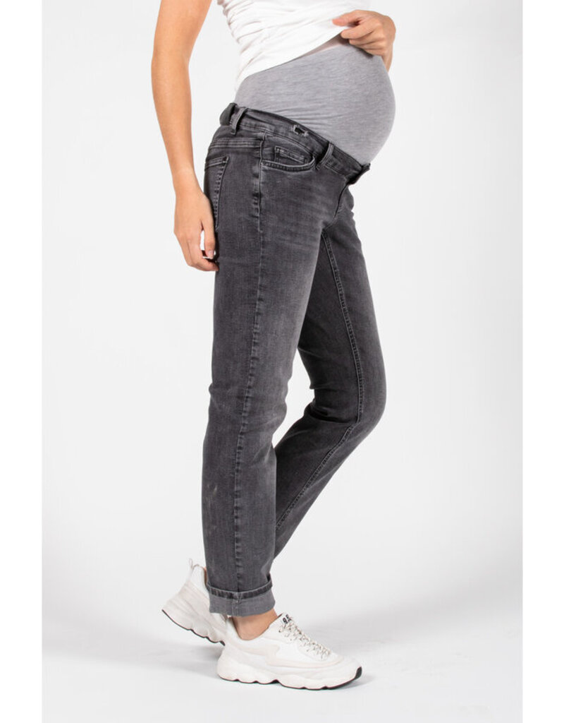 Love2Wait Love2Wait jeans Norah  mom fit - donker grijs - B999008 055