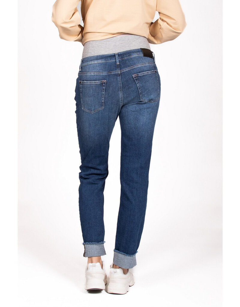 Love2Wait Love2Wait jeans Norah  mom fit - destroyed - C242003 021