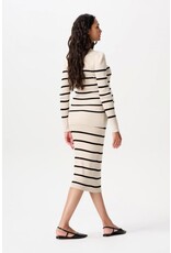 Noppies Noppies Rok- Kolari - knit rib - Light Sand striped 4061312 N147