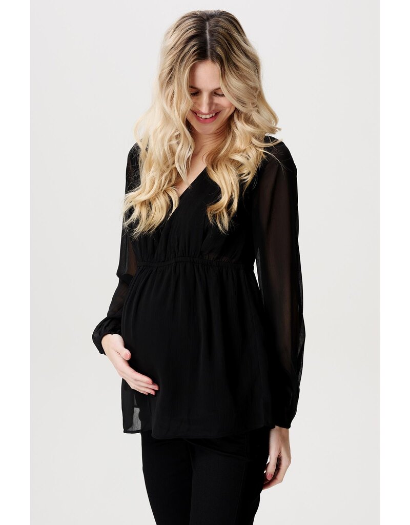 Noppies Noppies Blouse Pargas - Zwart 4070113 P090