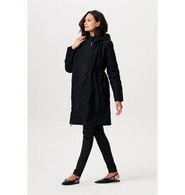 Noppies Noppies zwangerschaps-winterjas 3 in 1 - Juva black