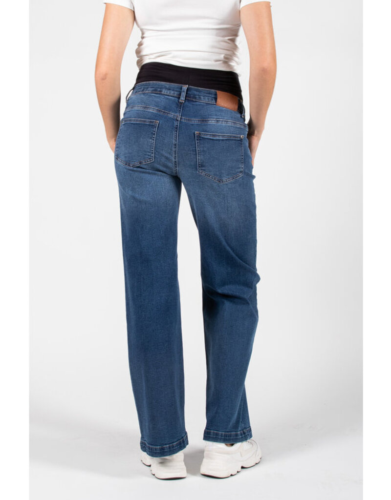 Love2Wait Love2Wait jeansWide Leg - Stone Wash - B999031 021