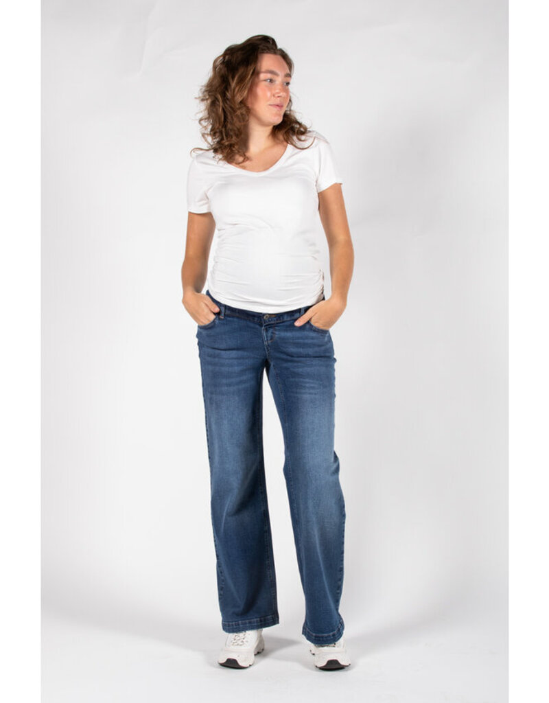 Love2Wait Love2Wait jeansWide Leg - Stone Wash - B999031 021