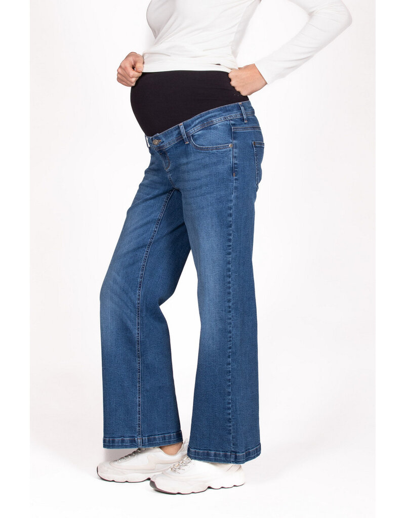 Love2Wait Love2Wait jeansWide Leg - Stone Wash - B999031 021