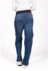 Love2Wait Love2Wait jeans - Wide Leg Cargo- Stone Wash - C242000 021