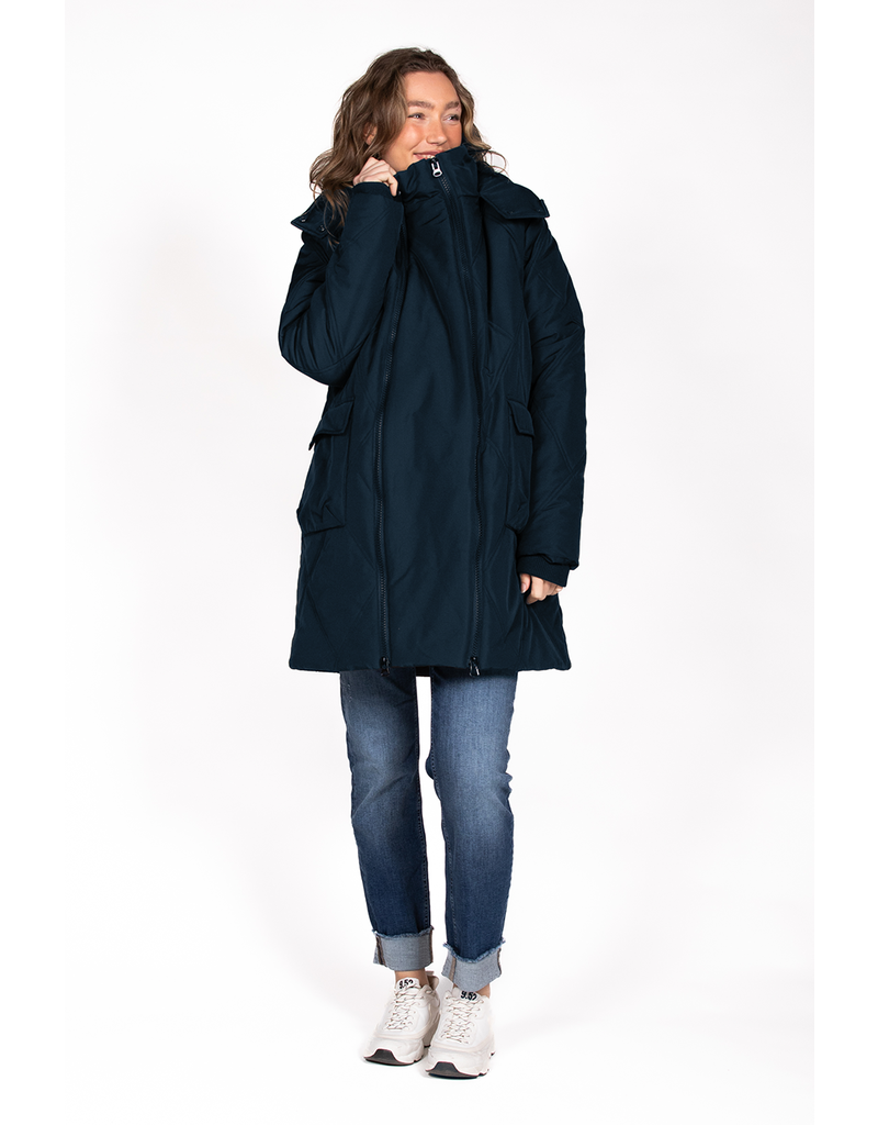 Love2Wait Love2Wait Winterjas - 3 in 1 - Navy blue - C242005