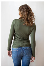 Love2Wait Love2Wait Top Nursing - olijf groen - C242021 - 054