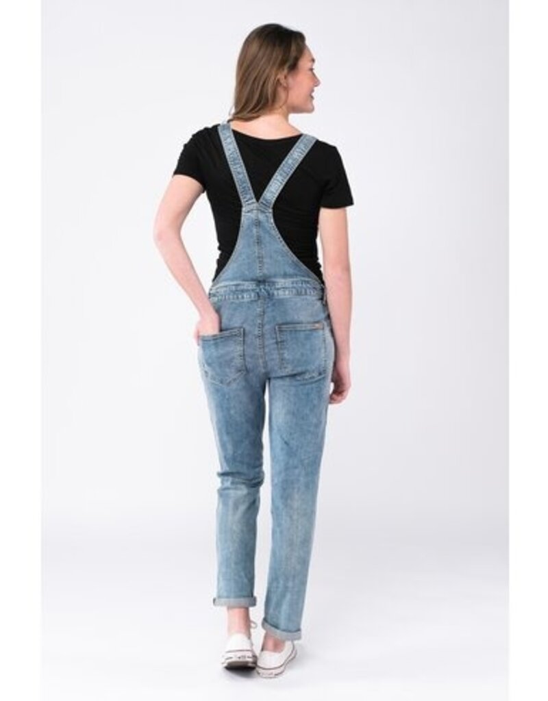 Love2Wait Love2Wait Salopette Denim Sustainable-Stone Wash B999027 021