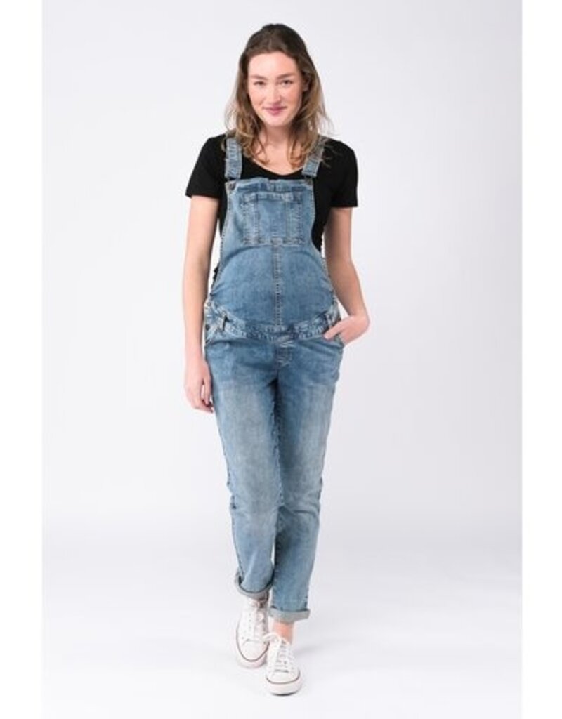 Love2Wait Love2Wait Salopette Denim Sustainable-Stone Wash B999027 021