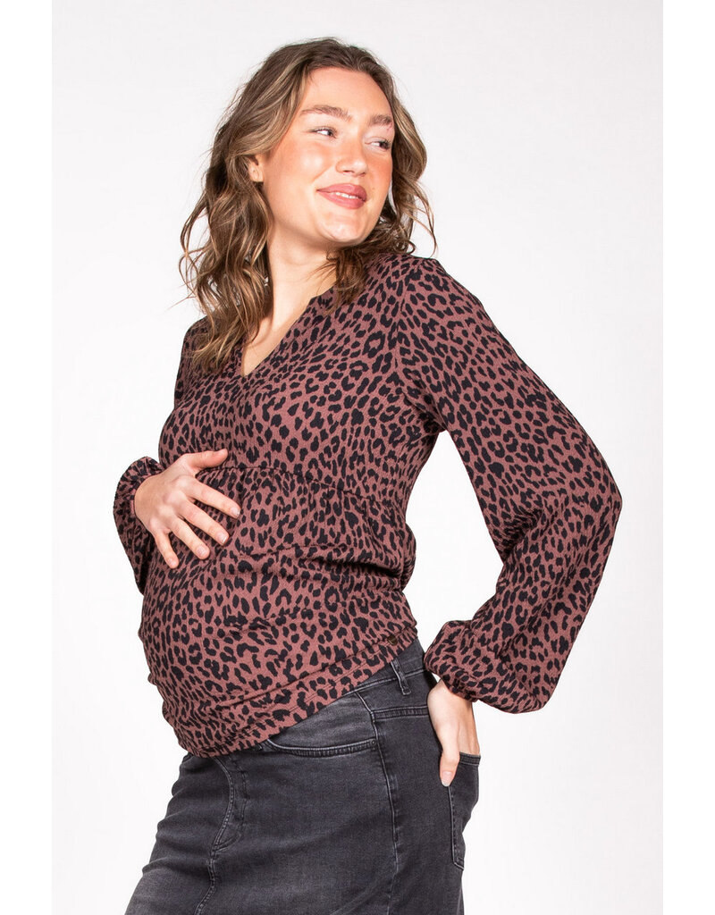 Love2Wait Love2Wait blouse - AOP - Animal C242034 016
