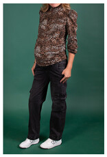 Love2Wait Love2Wait Top - Col ls - Leopard C242050 016