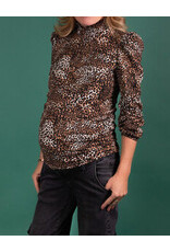 Love2Wait Love2Wait Top - Col ls - Leopard C242050 016