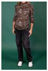 Love2Wait Love2Wait Top - Col ls - Leopard C242050 016