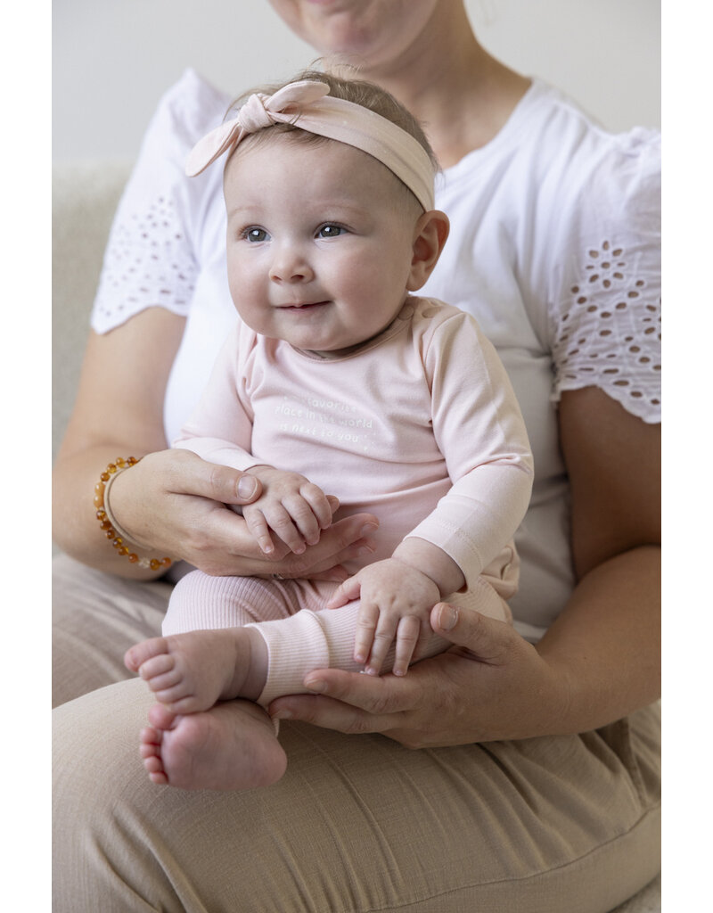 Feetje Baby Feetje Haarband geprint - The Magic is in You - Rose 53100571