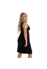 Carriwell Carriwell Nachthemd - Zwangerschap en Borstvoeding - Zwart