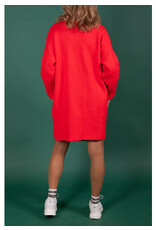 Love2Wait Love2Wait Cardigan Knitted Pockets - Red C242053 012