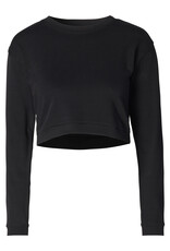 Noppies Noppies Top cropped - Leela - Zwart 40N0017 P090