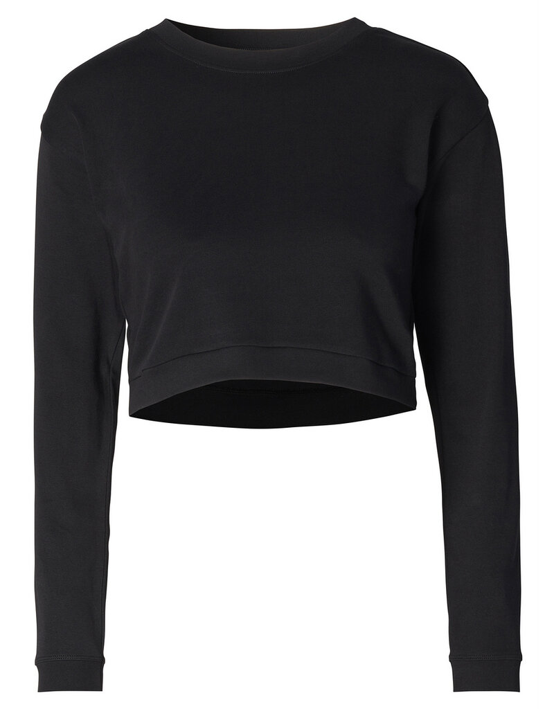 Noppies Noppies Top cropped - Leela - Zwart 40N0017 P090
