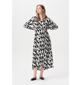 Noppies Noppies voedingsjurk Kiki - zwart all-over print