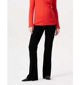 Noppies Noppies flared broek Sierra - rib knit zwart