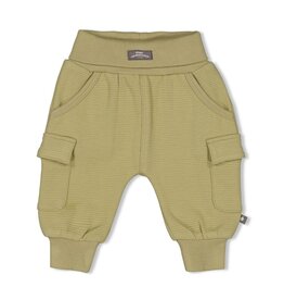 Feetje Baby Feetje Jongens Broek rib - Mini Adventurer olijf